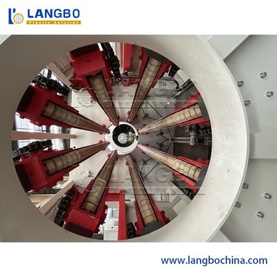 Linea di estrusione per tubi in PVC | Adatta per diametri di tubi da 16 mm a 800 mm Controllo di precisione