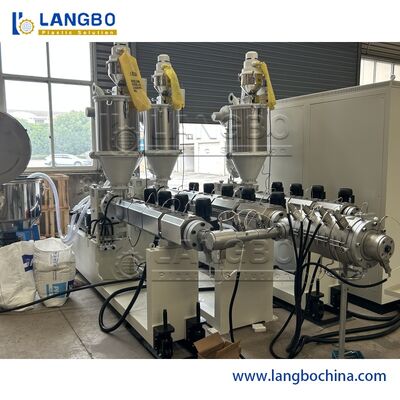 Macchina per la produzione di tubi in plastica PPR  Linea di produzione di tubi PPR  Estrusore per tubi in plastica