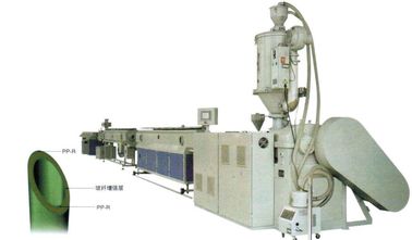 Linea automatica singolo tubo di plastica dell'estrusione del tubo del PE della vite che fa alta velocità a macchina