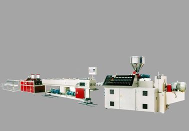 50 kg/h di capacità del PE del tubo dell'estrusione del grande del tubo della macchina basso consumo energetico di dimensione
