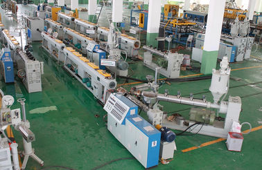Linea automatica singolo tubo di plastica dell'estrusione del tubo del PE della vite che fa alta velocità a macchina