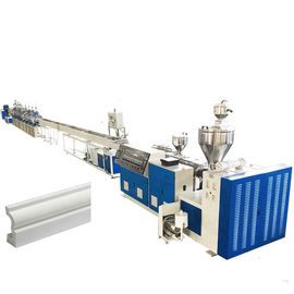Linea di produzione di plastica di profilo del PVC di PS linea dell'estrusione di rendimento elevato del bordo di bordatura