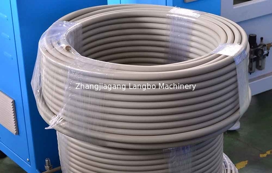 Macchina di produzione di estrusori a vite singole per l'estrusione di tubi in PE in HDPE in plastica