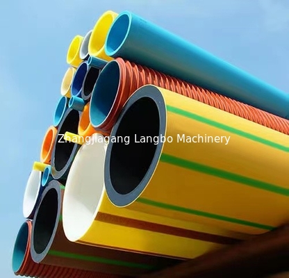 Linea di produzione di tubi di approvvigionamento idrico di grande diametro in plastica PE HDPE