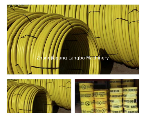 Tecnologia 315mm PE Pipe Machine Linea di produzione di tubi per gas e acqua Fabbricazione Macchina di estrusione per irrigazione agricola