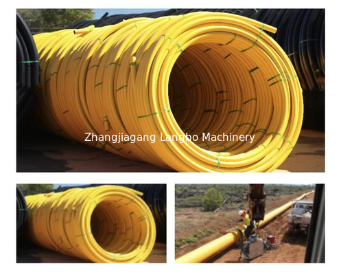 Macchina per la fabbricazione di tubi in plastica HDPE PE di piccolo diametro con progettazione a vite singole