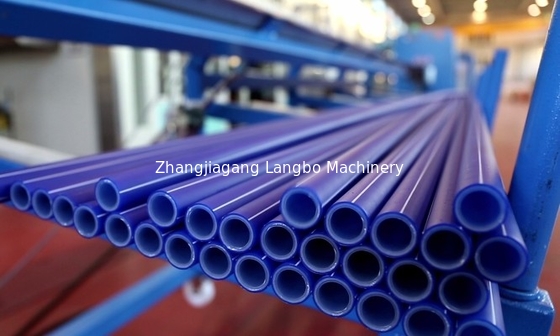 Linea di produzione di estrussione di tubi di approvvigionamento di olio e acqua di PPR in plastica