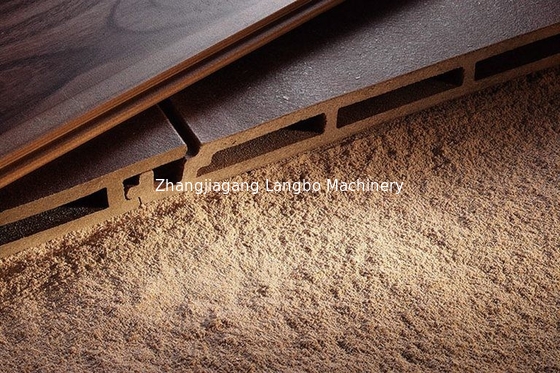 Linea all'aperto bordo solido dell'estrusione di profilo del giardino WPC di Decking