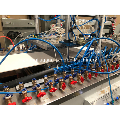 Siemens Motor Power Full Automatic PVC Plastic Profile Extrusion Production Line per una produzione di altissimo livello