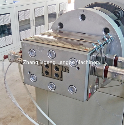 Sistema di produzione di legname per cornici di vetro in PVC