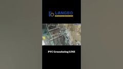 Linea di produzione per la granulazione di taglio a caldo PVC#macchinagranulatrice #granulatiplastici