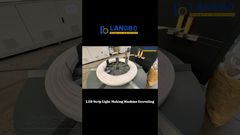 Macchina per la produzione di strisce luminose a LED Estrusione#estrusioneplastica #strisciadiodi