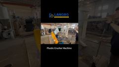 Macchina frantumatrice per plastica per il riciclaggio di rifiuti plastici#frantumatoreplastica #riciclaggioplastica