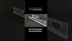 Etichetta Prezzo PVC per Scaffale Supermercato Macchina per Estrusione