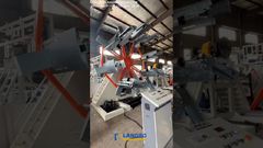 Avvolgitore per tubi in PE da 63-160 mm Funzionamento perfetto #macchina #fabbrica #tubope