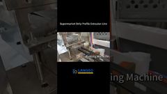 Portaetichetta Prezzo Profilo per Etichetta Prezzo Linea di Estrusione #ProfiloEstrusione#pvc #tubopvc #fabbrica