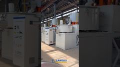 Miscelatore ad alta velocità | Miscelazione efficiente di polvere di PVC e additivi#PlasticMixer