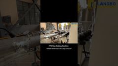 Linea di estrusione tubi PPR a tre strati 20-63mm perfettamente funzionante in fabbrica