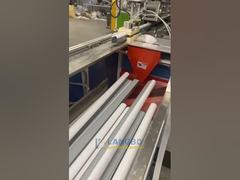 Macchina per la fabbricazione di profili per luci a LED