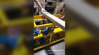 Macchina imballatrice automatica per tubi